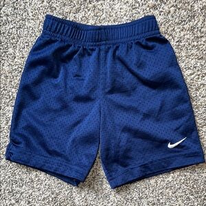 Nike Blue Training Shorts with Elastic Waistband